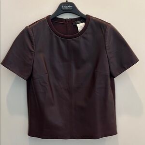 MaxMara Women's Burgundy Top